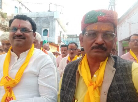 देवठान एकादशी पर जालौर में निकली भव्य हरि संकीर्तन व खाटू श्याम यात्रा