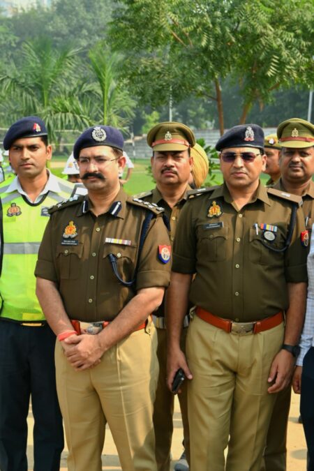 रन फार यूनिटी दो हजार पच्चीस के आयोजन के साथ साथ साइबर जागरुकता गोष्ठी का आयोजन किया कैलिया पुलिस ने