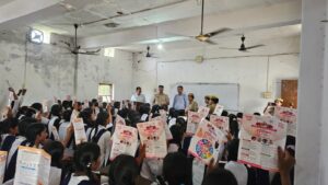 नेहरू इंटरमीडिएट कॉलेज फुलवरिया बंगरूआ में ‘नारी सुरक्षा, नारी सम्मान’ जागरूकता कार्यक्रम आयोजित