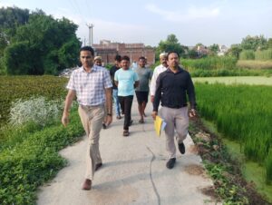 जिलाधिकारी ने क्रय-विक्रय संपत्तियों के मूल्यांकन में प्रयुक्त स्टाम्प मूल्य का किया स्थलीय निरीक्षण